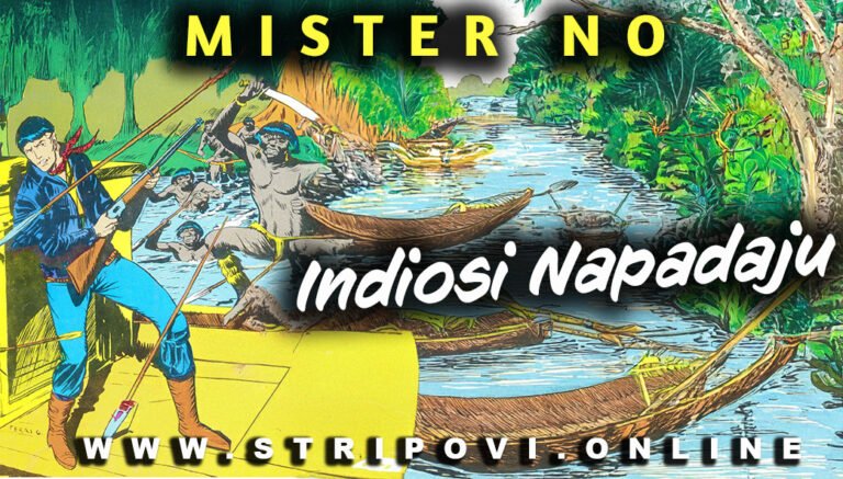 MISTER NO Indiosi Napadaju