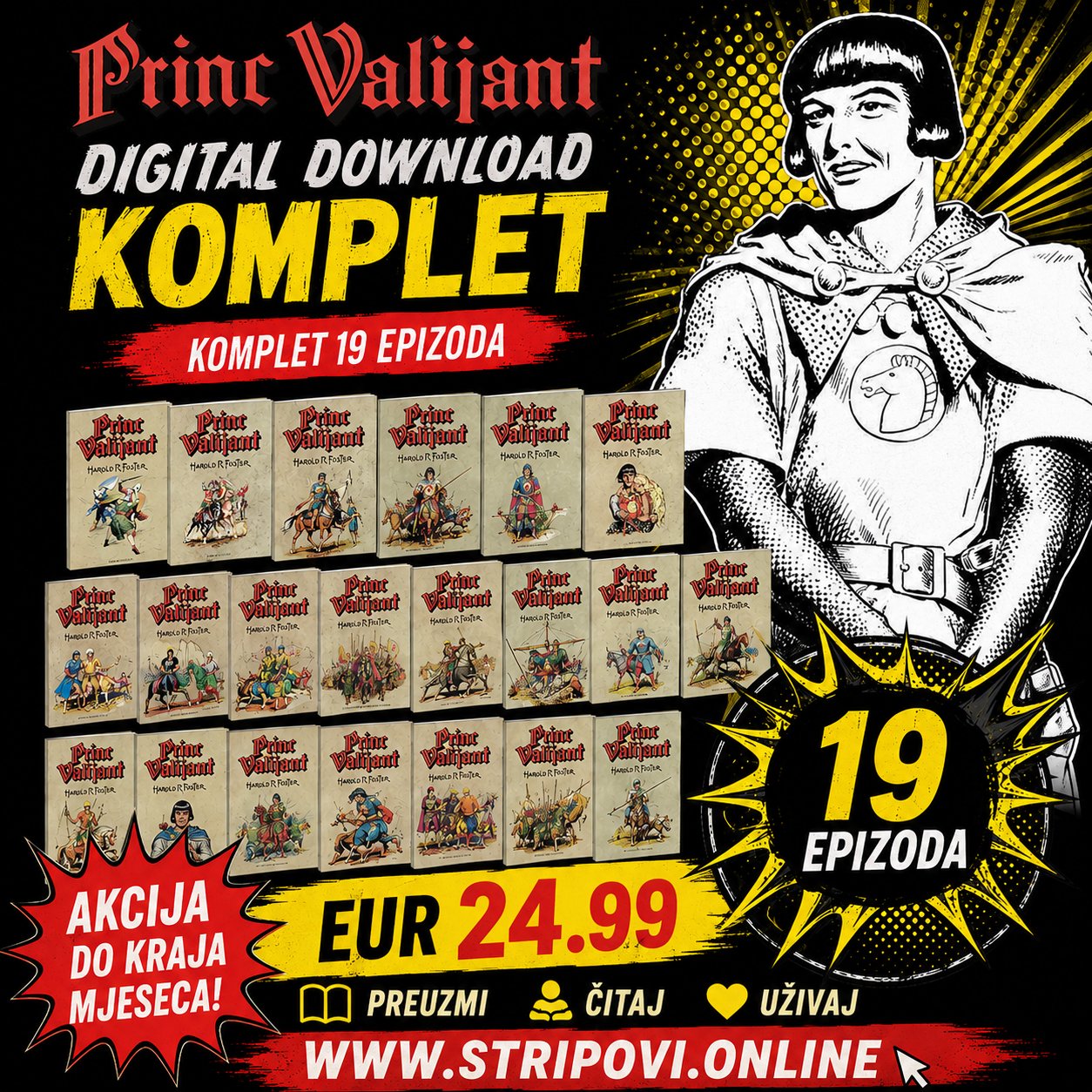 Princ Valijant Digital Download Komplet 1 Stripovi Online Princ Valijant Digital Download Komplet