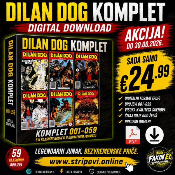DILAN DOG Zlatna Serija Digital Download Komplet
