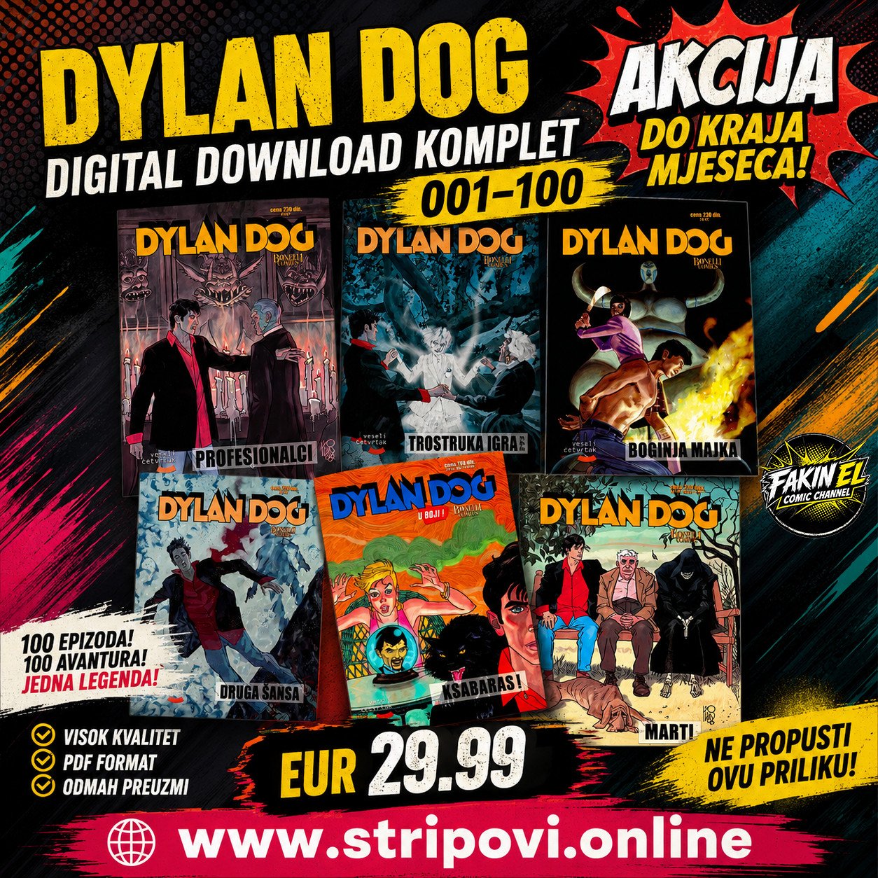 Dilan Dog I Digital Download Komplet I VC 001 - 100 1 Stripovi Online Dilan Dog I Digital Download Komplet I VC 001 - 100