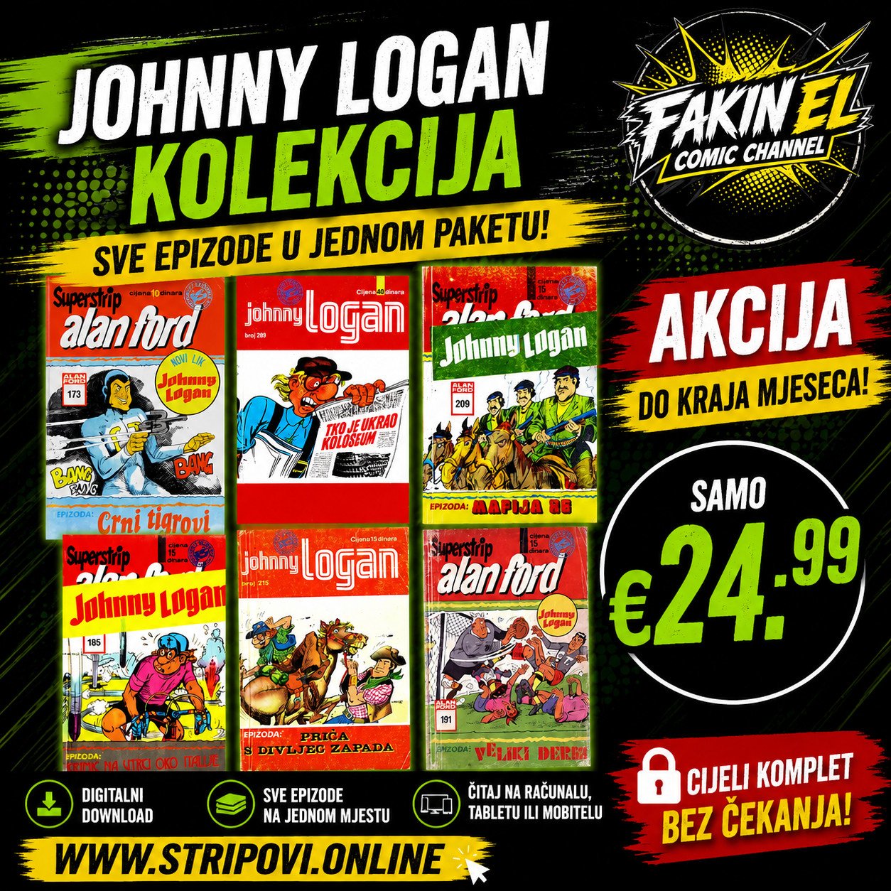 JOHNNY LOGAN Download Komplet 1 Stripovi Online JOHNNY LOGAN Download Komplet