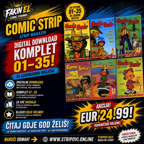 Comic Strip I Digital Download Komplet 001 - 035