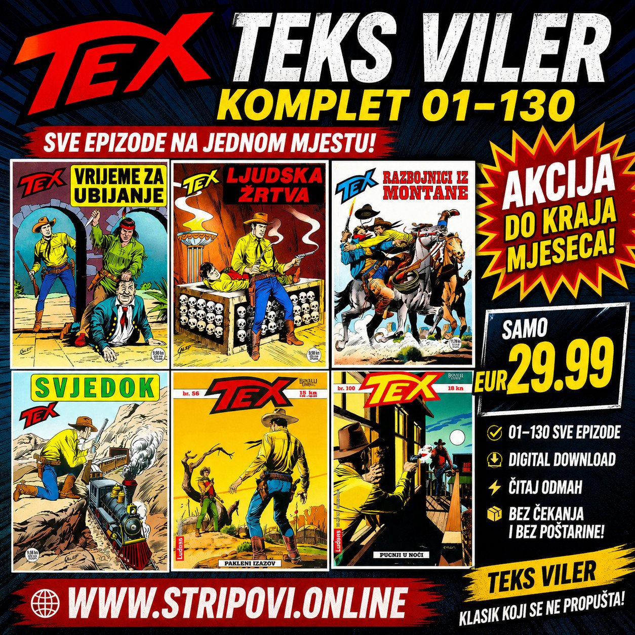 TEKS VILER I SD & LudENS 001-125 Digital Download Komplet 1 Stripovi Online TEKS VILER I SD & LudENS 001-125 Digital Download Komplet