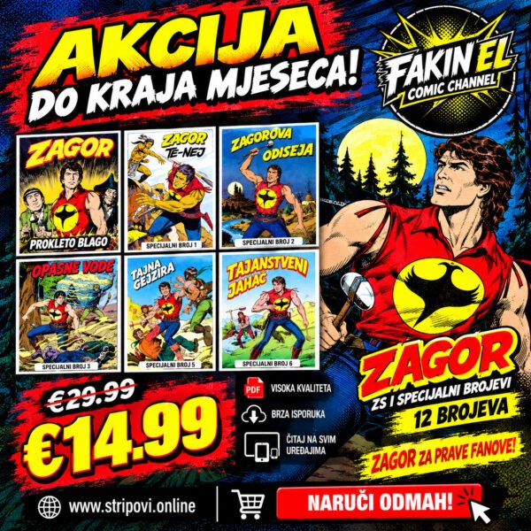 ZAGOR ZS I Specijalni Brojevi I 12 brojeva