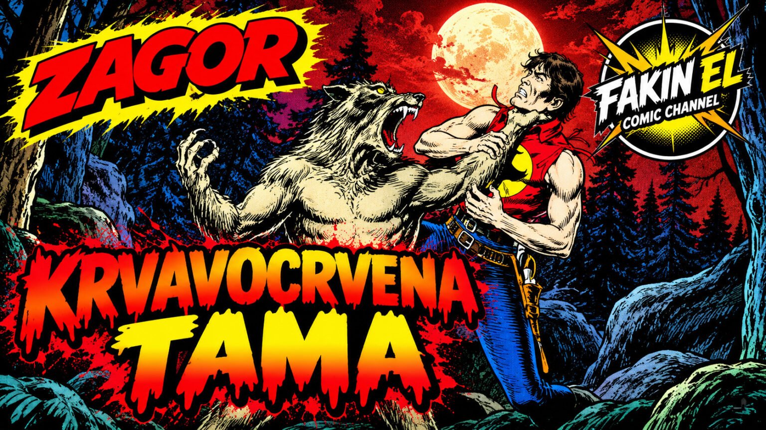 ZAGOR Krvavo Crvena Tama