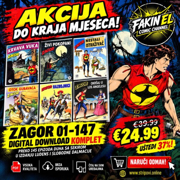 ZAGOR 01-147 Digital Download Komplet !