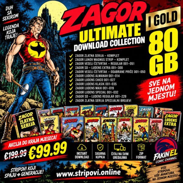 Home 35 Stripovi Online ZAGOR Ultimate Download Collection I GOLD