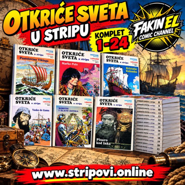 Otkrice Sveta U Stripu I KOMPLET 1-24