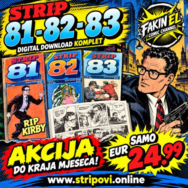 Strip 81, 82, 83 Digital Download Komplet